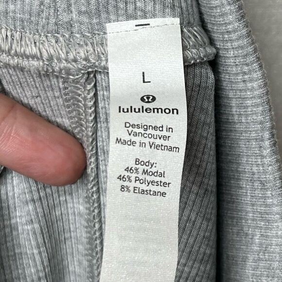 Lululemon Gone for the Week Dress Heathered Core Light Grey Size L - Picture 9 of 9